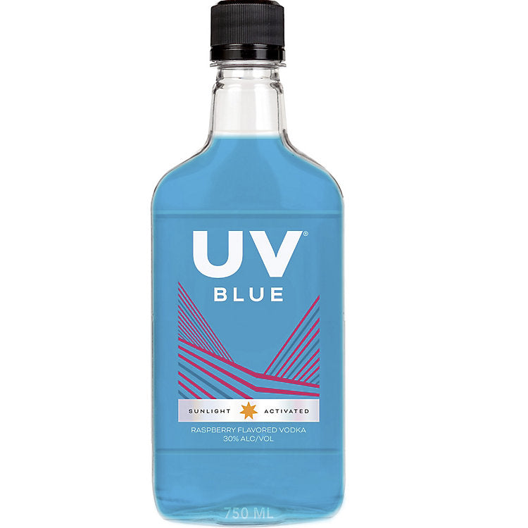 Uv Blue Raspberry Flavored Vodka 60 750 ML