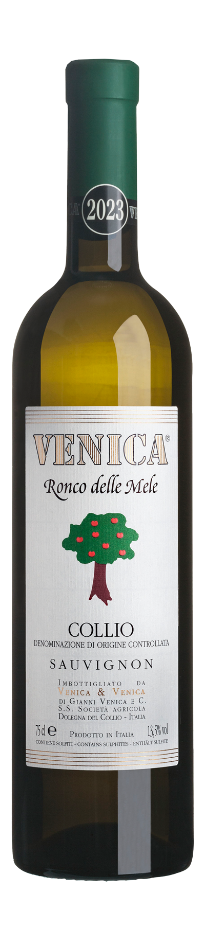 Venica Sauvignon Blanc Ronco Delle Mele Dry Collio 2023 750 ML