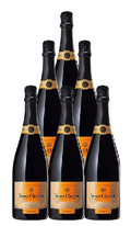 Veuve Clicquot Champagne Brut W/ Gift Box  2015 750 ML (6 Bottles)