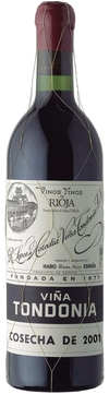 R. Lopez de Heredia Rioja Vina Tondonia Gran Reserva 2001 750 ML