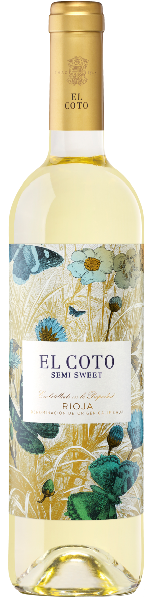 We present our new semi-sweet white 750 ML