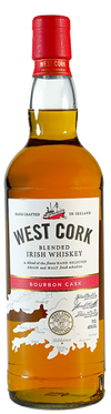 West Cork Bourbon Cask Blended Irish Whiskey 750 ML