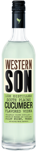 Western Son 10X Distilled South Plains Cucumber Flavored Vodka 750 ML