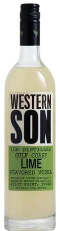 Western Son Gulf Coast Lime Flavored Vodka 750 ML