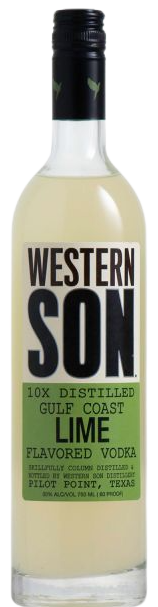 Western Son Gulf Coast Lime Flavored Vodka 1 L