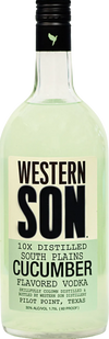 Western Son10X Distilled South Plains Cucumber Flavored Vodka 1.75 L