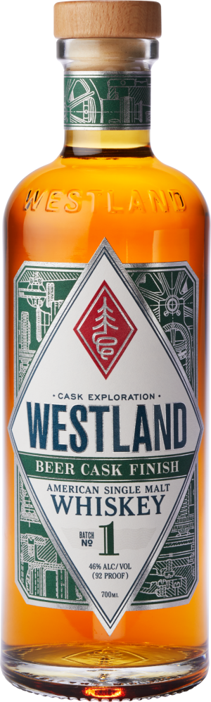 Westland Beer Cask Finish American Single Malt Whisky 700 ML bottle