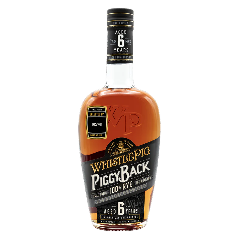 WhistlePig 6 Year PiggyBack Rye 750 ML