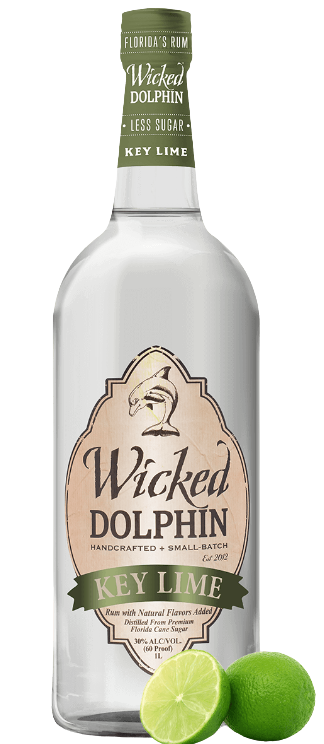 Wicked Dolphin Key Lime Rum 1 L