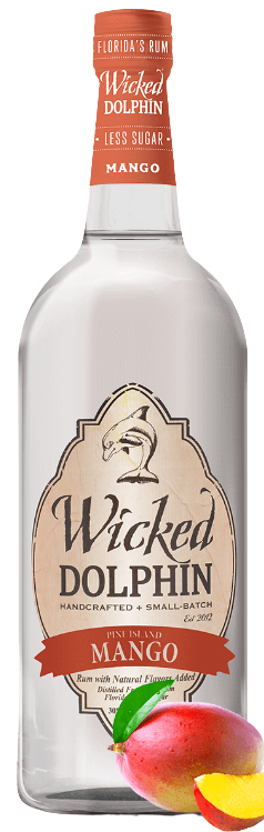 Wicked Dolphin Mango Rum 1 L