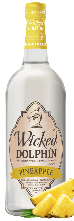 Wicked Dolphin Pineapple Rum 1 L