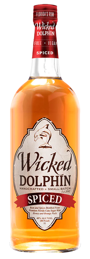 Wicked Dolphin Premium Spiced Rum 1 L