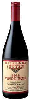 Williams Selyem Pinot Noir Vista Verde Vineyard San Benito County 2019 750 ML