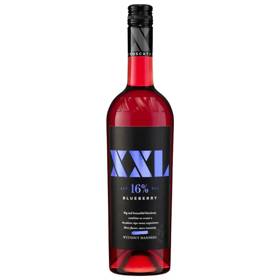 XXL Without Manners Blueberry Moscato 750 ML bottle