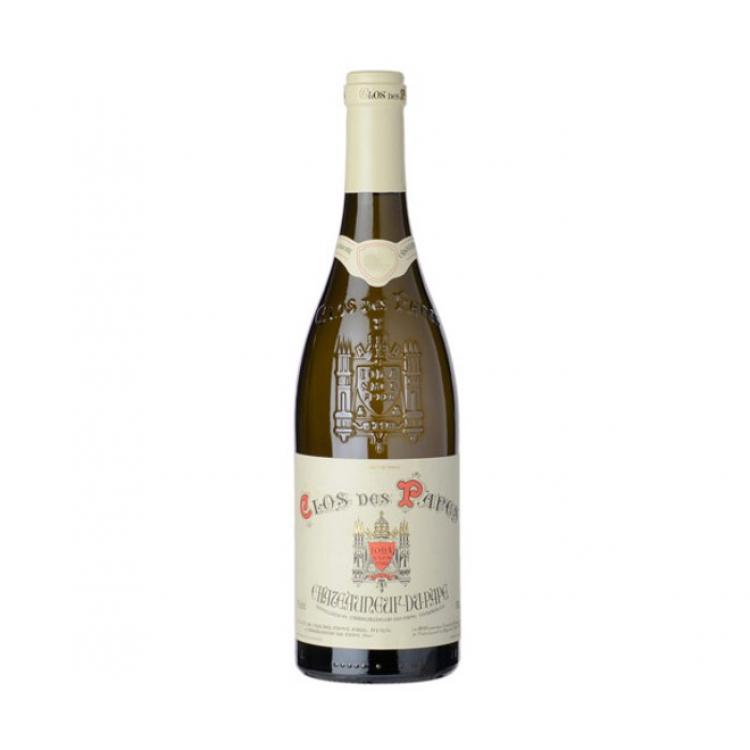 Clos Des Papes Chateauneuf Du Pape Blanc Terroir Caszel Papal 2019 Wood Box 750 ML