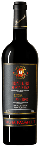 Tenuta Il Poggione Brunello di Montalcino Riserva Vigna Paganelli 2019 750 ML