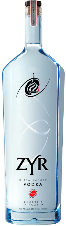Zyr Ultra Smooth Russian Vodka 1.75 L