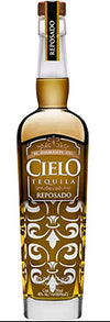Cielo Tequila Reposado bottle on a white background