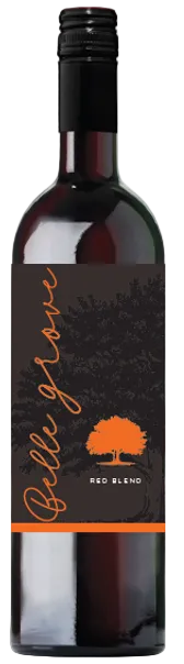 Belle Grove Red Blend 750 ML California wine bottle with rich red blend and smooth character