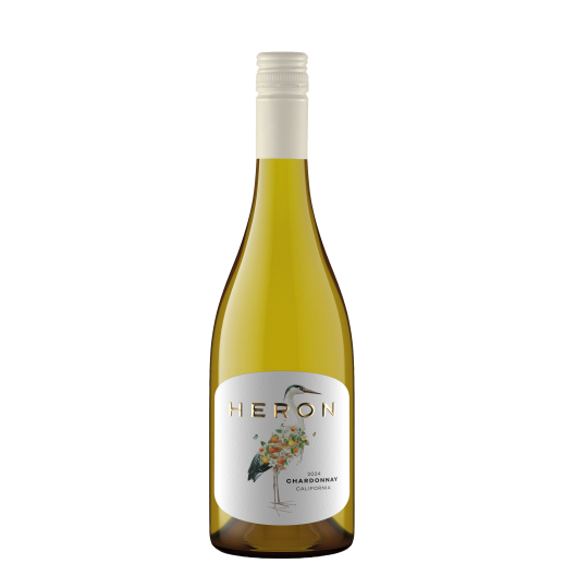 Heron Chardonnay Unoaked California 750 ML