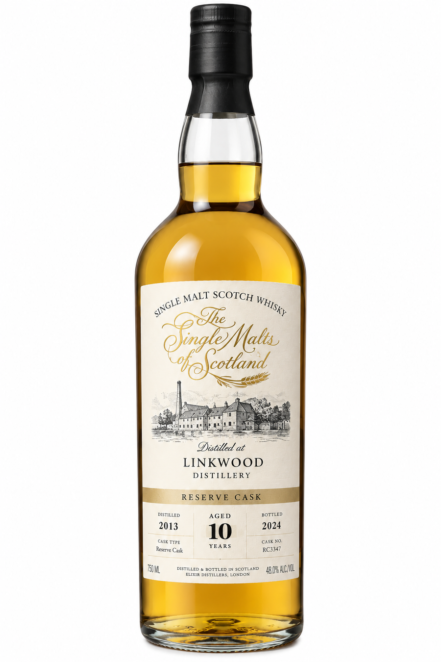 The Single Malts of Scotland Linkwood 10 Year Old Reserve Cask 750 ML