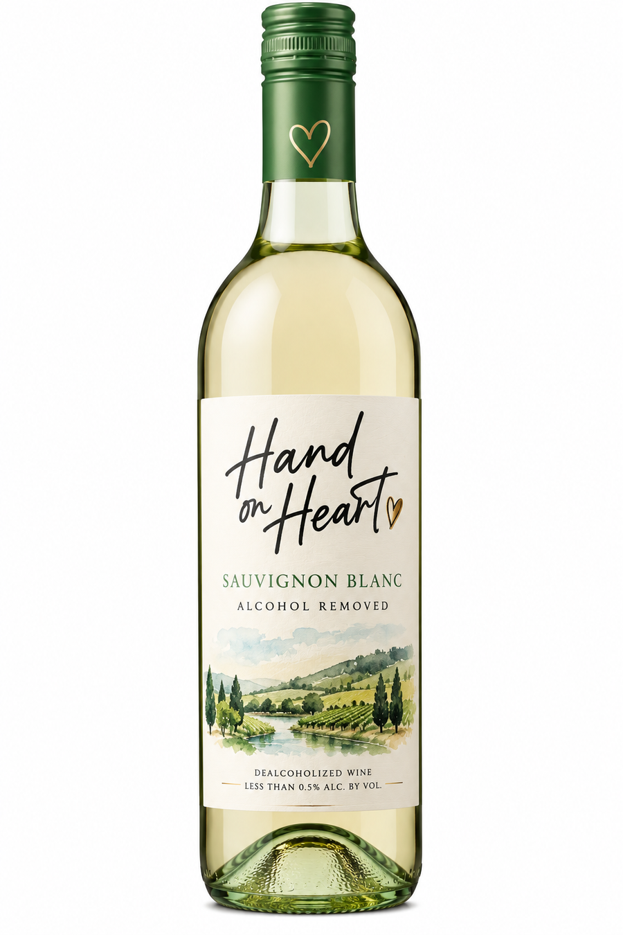Hand On Heart Sauvignon Blanc Alcohol Removed 750 ML