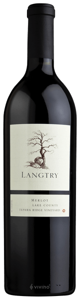 Langtry Tephra Ridge Vineyard Merlot Lake County 2023 750 ML