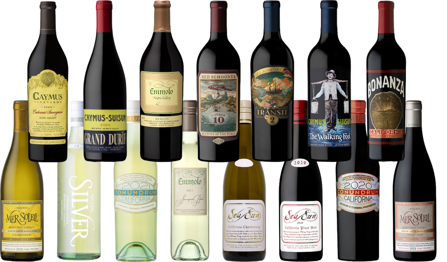 Caymus Family Wine Combo 750 ML (15 Bottles)