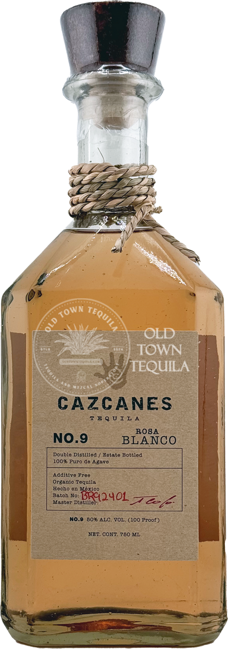 Cazcanes No.9 Rosa Blanco 100% Puro De Agave 750 ML