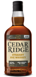 Cedar Ridge Straight Rye Whiskey 750 ML