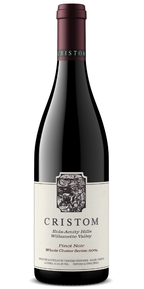Cristom Wines Whole Cluster Series: 50% Pinot Noir Eola-Amity Hills 2021 750 ML