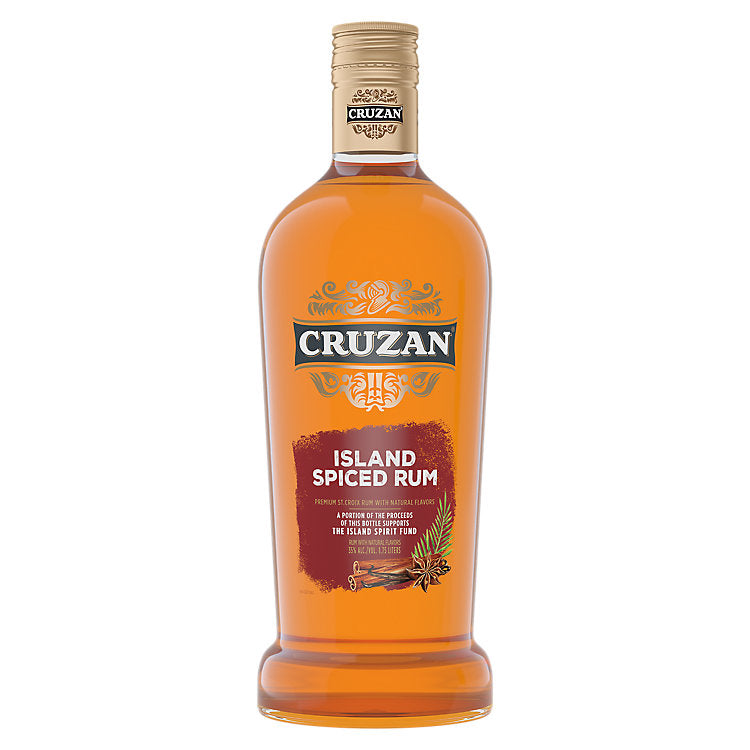Cruzan Island Spiced Rum 70 1.75 L