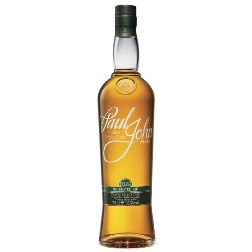 Paul John Peated Indian Single Malt Whisky 111 Proof 750 ML
