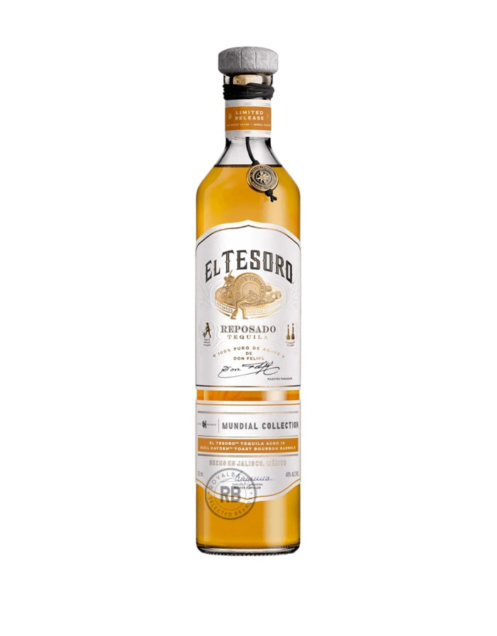 El Tesoro Mundial Reposado Basil Hayden Toast Edition Tequila 750 ML