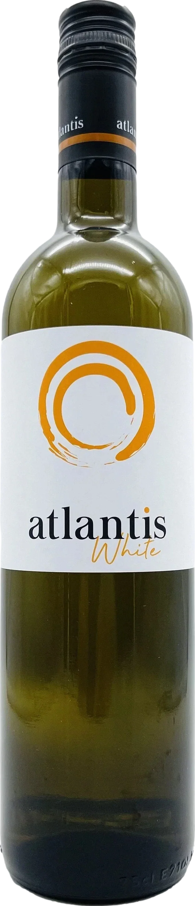 Bottle of Argyros Estate Atlantis White 750 ML Greek white wine with volcanic Santorini terroir and citrus aroma