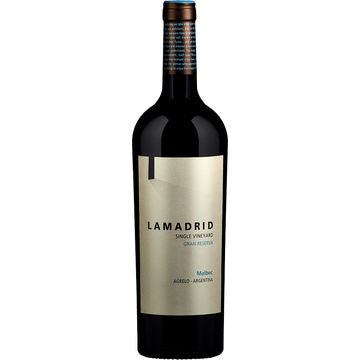 Lamadrid Malbec Single Vineyard Gran Reserva Mendoza 2021 750 ML