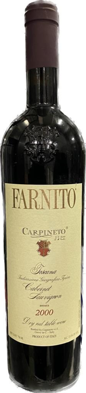 Carpineto Farnito Cabernet Sauvignon 2000 750 ML