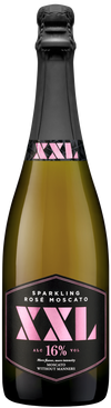 XXL Without Manners Sparkling Moscato Rose 750 ML bottle pink sparkling wine