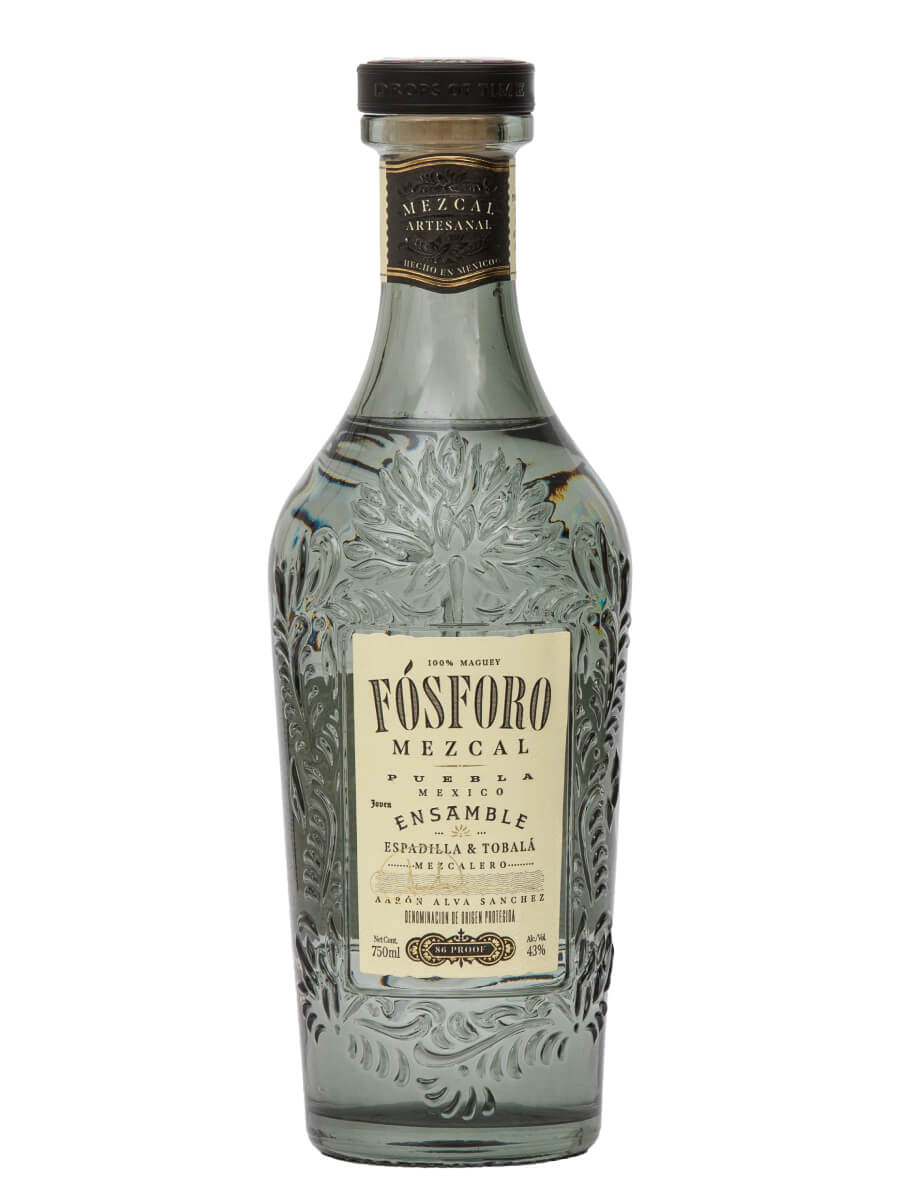 Fosforo Mezcal Ensamble Espadilla Tobala Joven 100% Maguey 750 ML