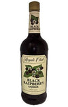 Royale Club Black Raspberry Liqueur 1L bottle with rich berry flavor