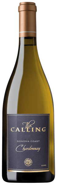 The Calling Chardonnay 2023 750 ML bottle with elegant label and golden cap