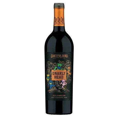 Gnarly Head Grateful Dead Zinfandel 750 ML bottle with rich blackberry and spice aroma