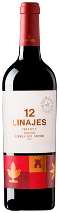 12 Linajes Crianza Tempranillo 2021 750 ML