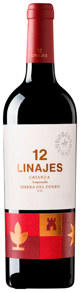 12 Linajes Crianza Tempranillo 2021 750 ML
