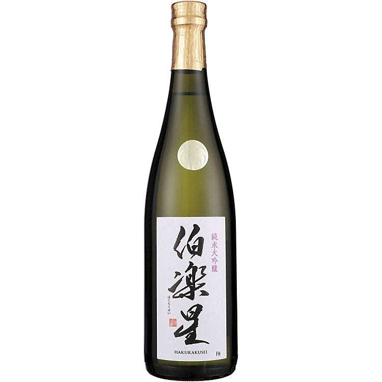 hakurakusei junmai daiginjo sake the connoisseur 750 ML