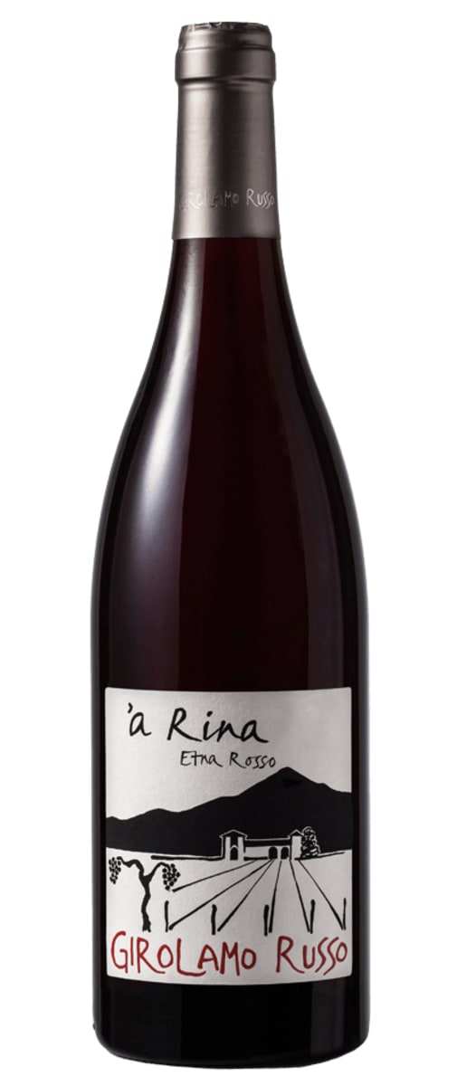 Girolamo Russo Etna Rosso 'a Rina 2023 750 ML Sicilian volcanic red wine with cherry, raspberry, and mineral notes