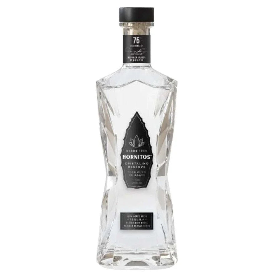 Hornitos Tequila Anejo Cristalino 75th Anniversary 80 750 ML