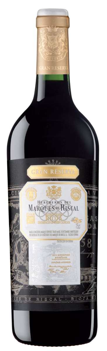 Marques De Riscal Rioja 2016 Gran Reserva 1.5L wine bottle with elegant label and dark glass