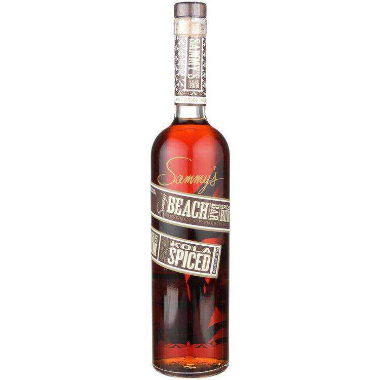 Sammy'S Beach Bar Kola Spiced Rum bottle 750 ML with distinctive label design.