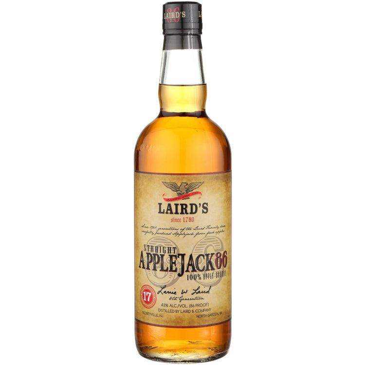 Laird's Straight AppleJack Brandy 86 750 ML bottle.